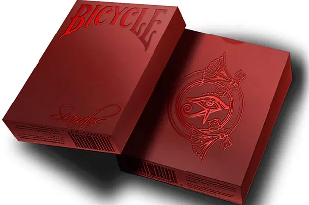 Bicycle Scarab Ruby Playing Cards (Limited Edition)