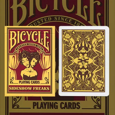 Bicycle Sideshow Freaks Playing Cards