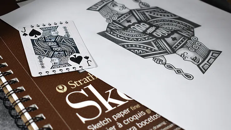 Bicycle Sketch Playing Cards - image 4