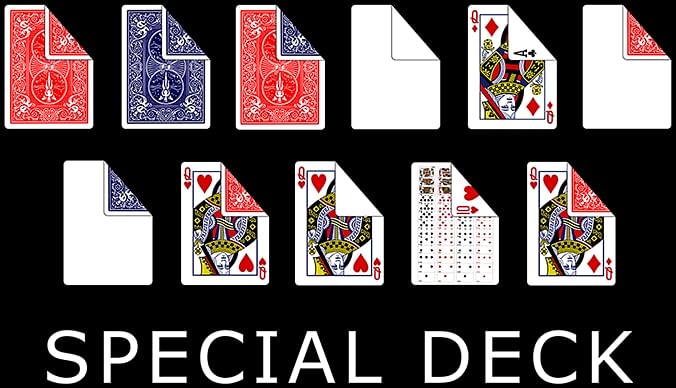 Special Gimmicked Cards for creating Special Magic BICYCLE CARDS ASSORTED DECK 