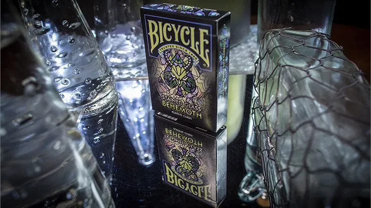 Bicycle Stained Glass Behemoth Playing Cards - image 2
