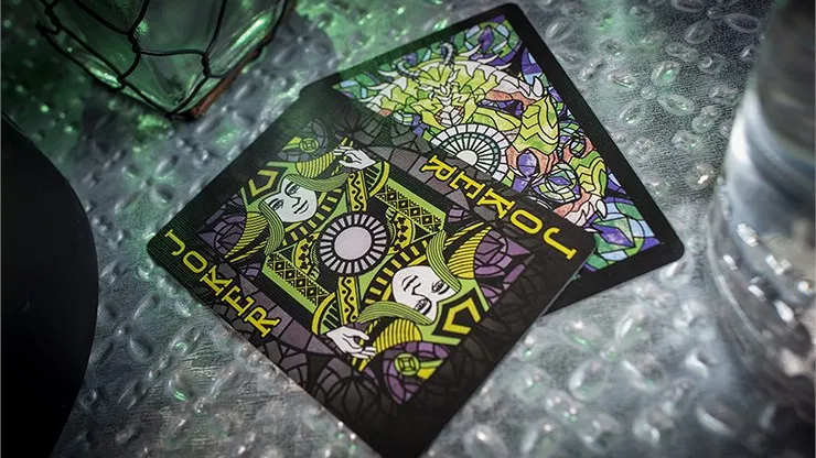 Bicycle Stained Glass Behemoth Playing Cards - image 4