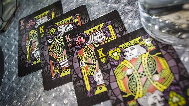 Bicycle Stained Glass Behemoth Playing Cards - image 6