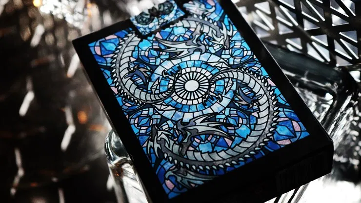 Bicycle Stained Glass Leviathan Playing Cards - image 2