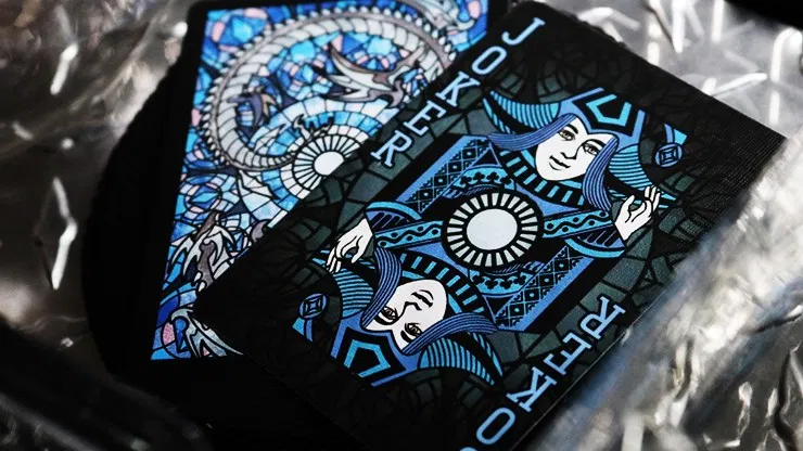 Bicycle Stained Glass Leviathan Playing Cards - image 3
