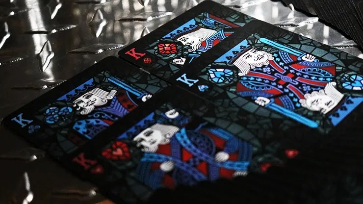 Bicycle Stained Glass Leviathan Playing Cards - image 4