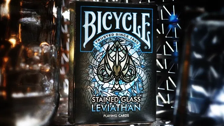 Bicycle Stained Glass Leviathan Playing Cards - image 1
