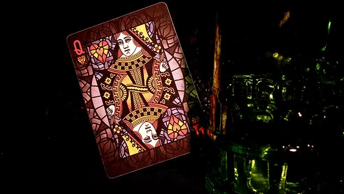 Bicycle Stained Glass Phoenix Playing Cards - image 6
