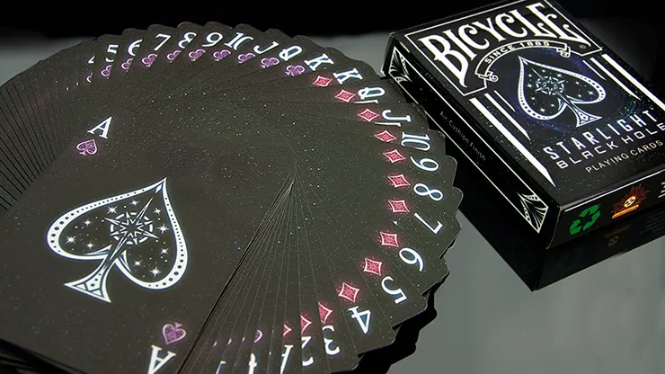 Bicycle Starlight Black Hole Collectable Playing Cards  - image 3
