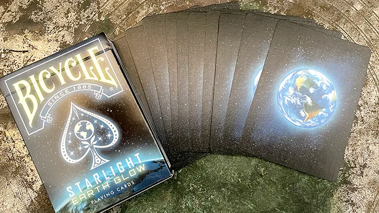 Bicycle Starlight Earth Glow Playing Cards - image 2