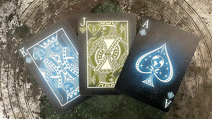 Bicycle Starlight Earth Glow Playing Cards - image 3