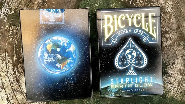 Bicycle Starlight Earth Glow Playing Cards - image 1