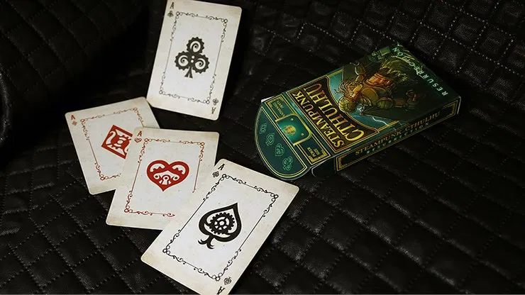 Bicycle Steampunk Cthulhu Resurrection Playing Cards - image 4