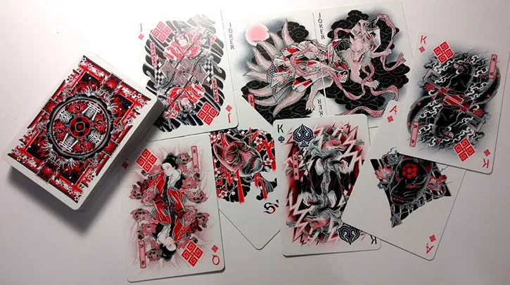 Bicycle Sumi Kitsune Playing Cards (Standard Edition) - image 2