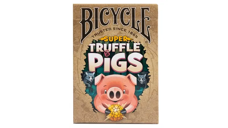 Bicycle Super Truffle Pigs Playing Cards - image 1