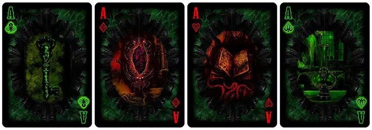 Bicycle Unnameable Horrors Limited Edition Playing Cards - image 4
