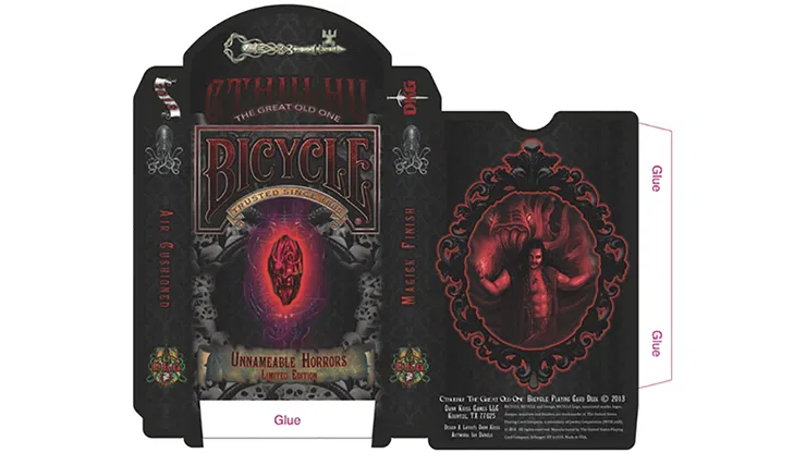 Bicycle Unnameable Horrors Limited Edition Playing Cards - image 1