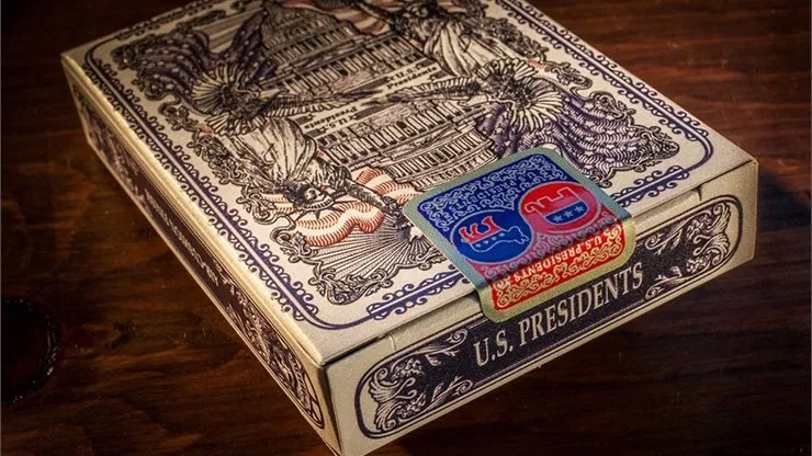 Bicycle U.S. Presidents Playing Cards (Democratic Blue) - image 2