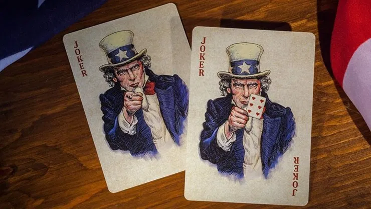 Bicycle U.S. Presidents Playing Cards (Republican Red) - image 4