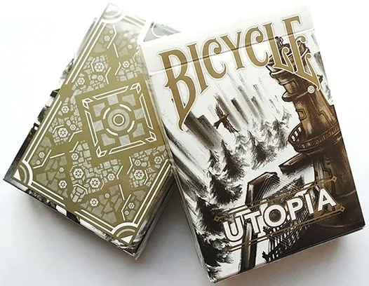 Bicycle Utopia Gold Playing Cards