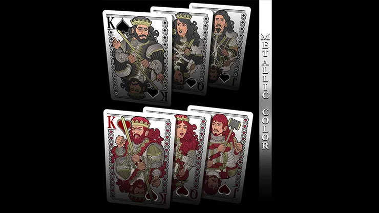 Bicycle VeniVidiVici Metallic Playing Cards - image 3