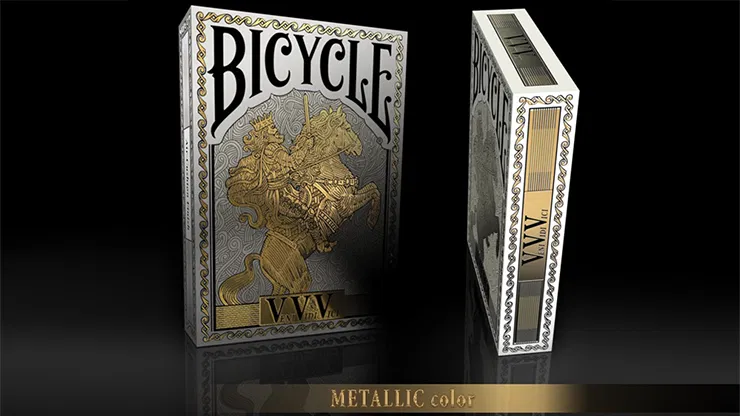Bicycle VeniVidiVici Metallic Playing Cards - image 6