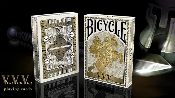 Bicycle VeniVidiVici Metallic Playing Cards - image 1