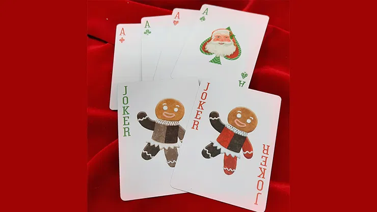 Bicycle Vintage Christmas Playing Cards - image 3
