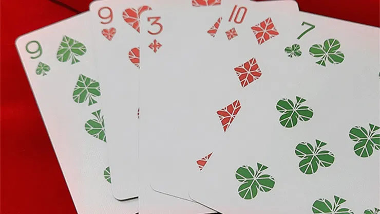 Bicycle Vintage Christmas Playing Cards - image 4