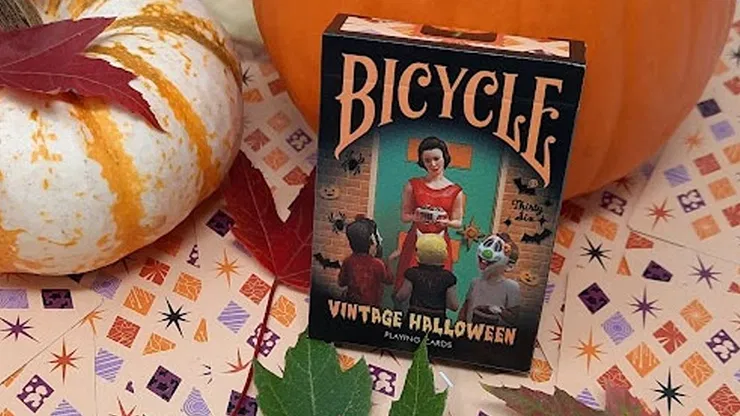 Bicycle Vintage Halloween Playing Cards - image 1