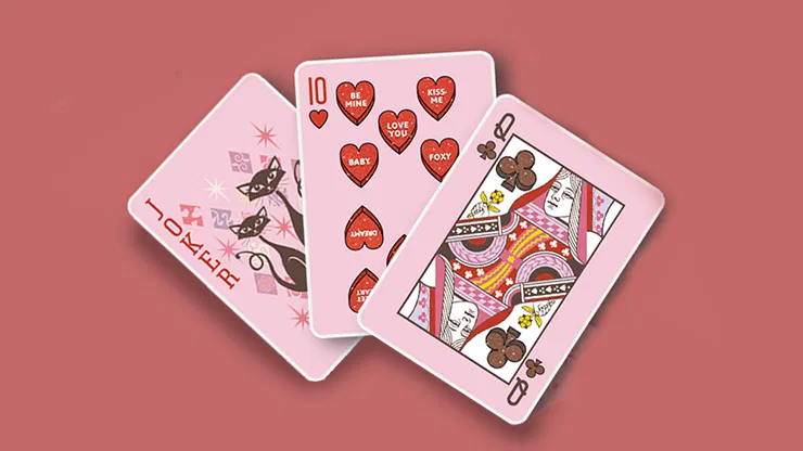 Bicycle Vintage Valentine Playing Cards - image 2