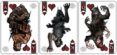 Bicycle Werewolf Full Moon Playing Cards (Standard Edition) - image 3