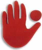 Big Red Hand Trick - Magic by Gosh - Vanishing Inc. Magic shop
