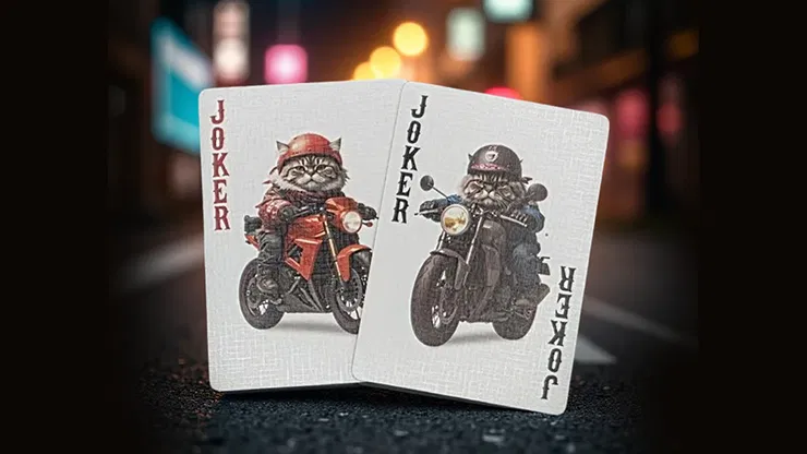 Biker Cats Playing Cards - image 4