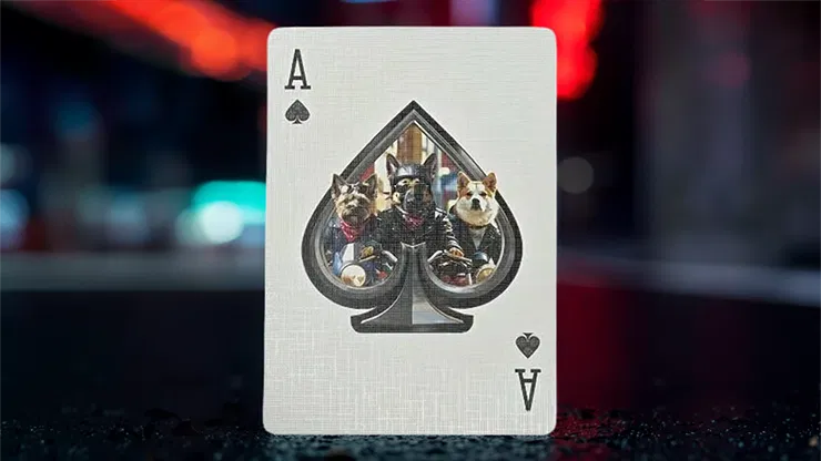 Biker Dogs Playing Cards - image 2
