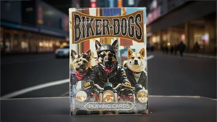 Biker Dogs Playing Cards - image 1