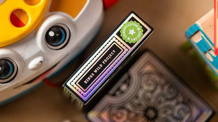 Black Alphabet Blocks Playing Cards - image 3