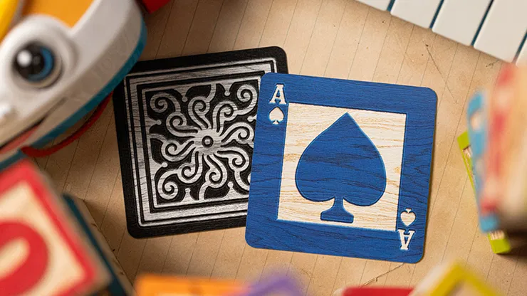 Black Alphabet Blocks Playing Cards - image 4