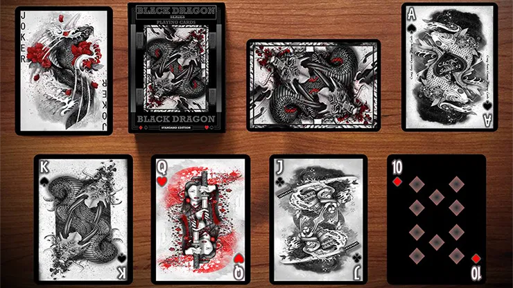 Black Dragon Series Playing Cards - image 1