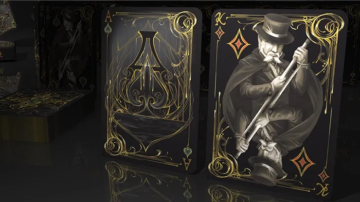 Black Exquisite Special Players Edition Playing Cards - image 4