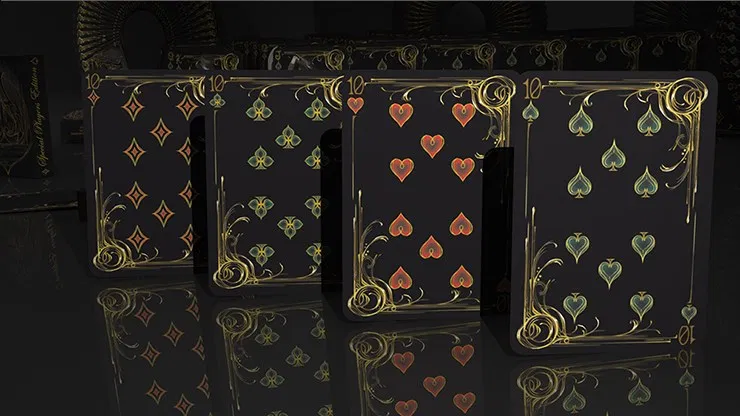Black Exquisite Special Players Edition Playing Cards - image 6