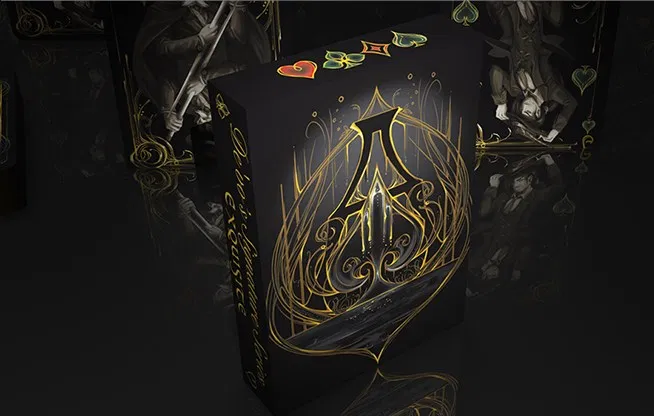Black Exquisite Special Players Edition Playing Cards - image 1