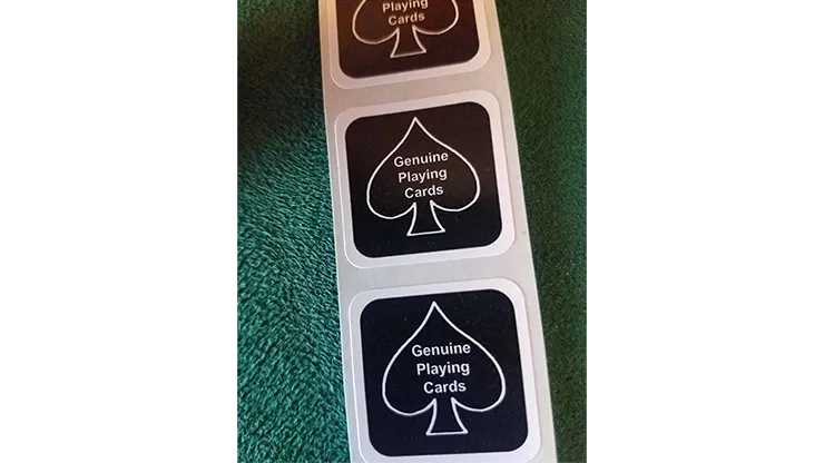 New Deck Stickers (Black)