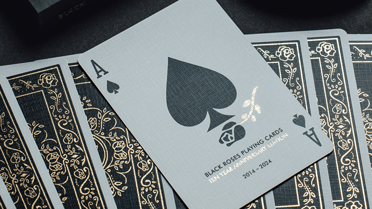 Black Roses 10 Year Anniversary Playing Cards - thumbnail 3