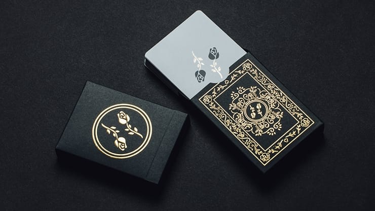 Black Roses 10 Year Anniversary Playing Cards - image 1