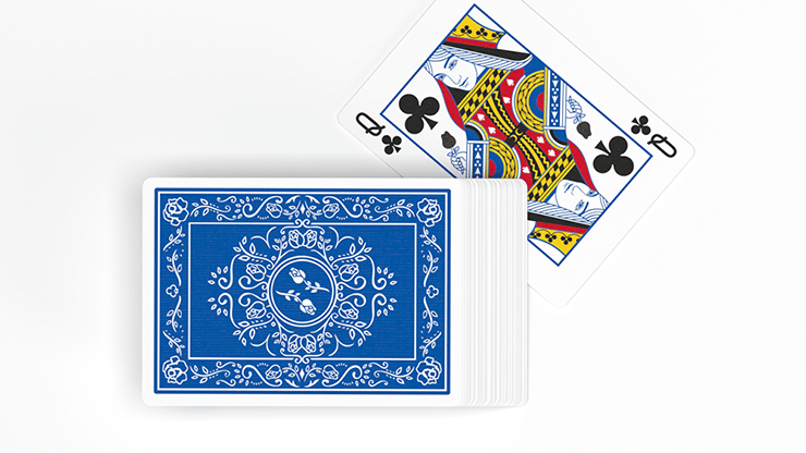 Black Roses Blue Magic Playing Cards - thumbnail 3