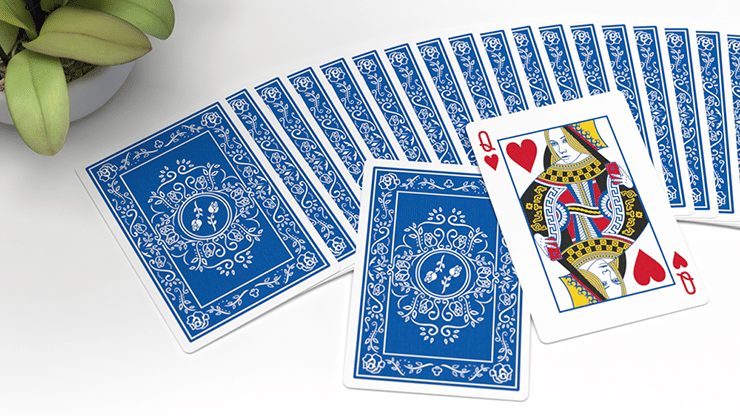 Black Roses Blue Magic Playing Cards - thumbnail 6