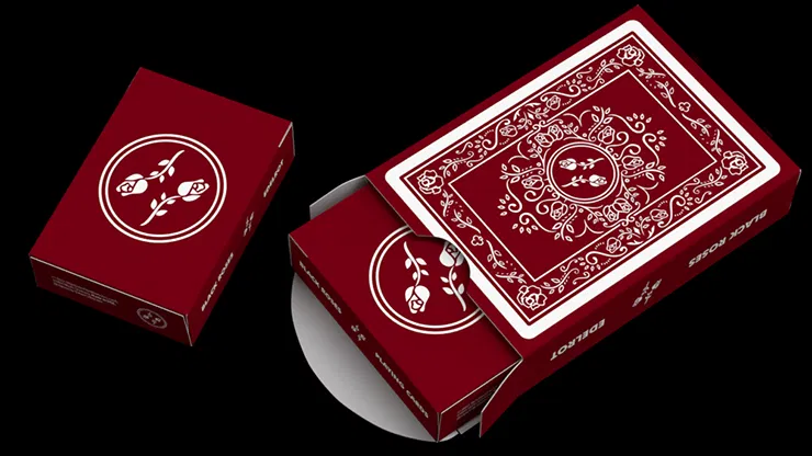 Black Roses Edelrot Mini Playing Cards - image 3