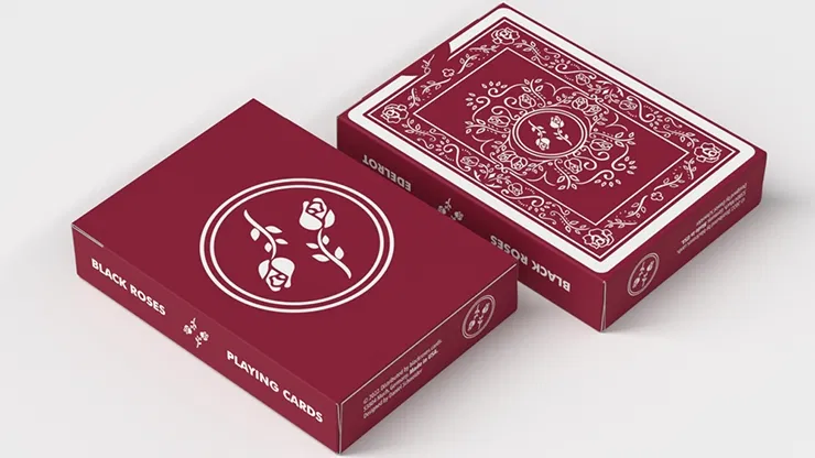 Black Roses Edelrot Playing Cards - image 1