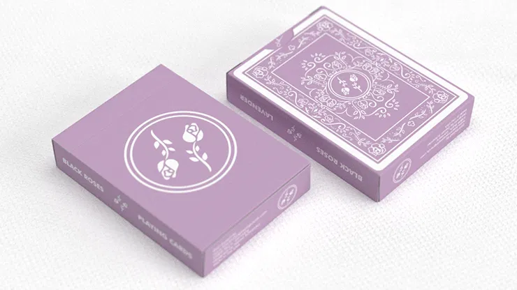 Black Roses Lavender Edition Playing Cards - image 2
